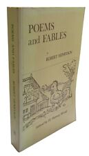 Poems fables robert for sale  STIRLING