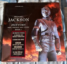 Michael jackson history usato  Roma