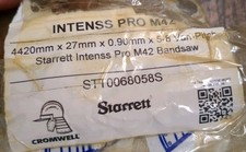 Starrett bandsaw blade for sale  WORKSOP