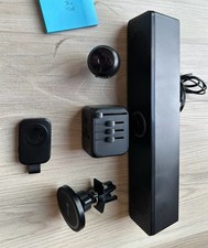 Lote de pequeños electrónicos y accesorios - cámara, montaje para coche, barra de altavoces, viaje segunda mano  Embacar hacia Mexico