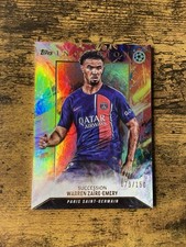 2023-24 Topps Inception UEFA UCC Warren Zaire-Emery Succession /150 PSG comprar usado  Enviando para Brazil