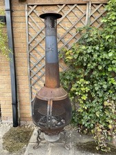 Vintage garden chiminea for sale  CHELTENHAM
