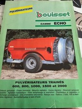 Brochure bouisset pulvérisate d'occasion  Estaires