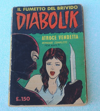 Diabolik atroce vendetta usato  Mariano Comense