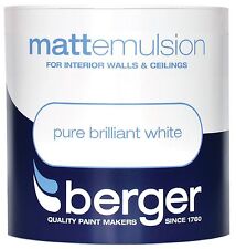 Berger matt emulsion for sale  NEWCASTLE UPON TYNE