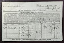 1895 cambrian railways for sale  HASTINGS