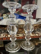 Candle holders clear for sale  Palm Desert