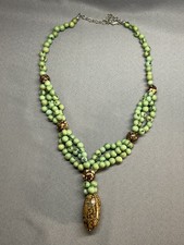 Collier perles graines d'occasion  Saint-Nazaire