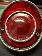 Original GM 1971 1972 1973 C3 Corvette lanterna traseira lâmpada de freio acabamento cromado comprar usado  Enviando para Brazil