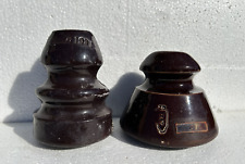 Two porcelain insulators for sale  Peoria