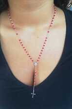 Collana rosario argento usato  Marcianise