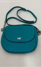 Bolsa tiracolo Michael Kors feminina azul-petróleo bolsos internos alça ajustável comprar usado  Enviando para Brazil