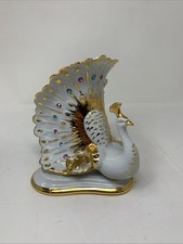 Swarovski capodimonte peacock for sale  PETERHEAD