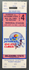 1981 kansas jayhawks for sale  Salisbury Mills