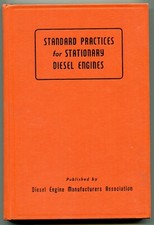 Práticas padrão para motores diesel estacionários 4ª edição 1ª impressão 1951 HC 197pp, usado comprar usado  Enviando para Brazil