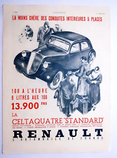 Publicité renault celtaquatre d'occasion  Le Cannet