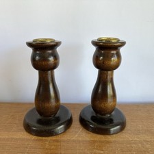 Wooden candle holders for sale  BELPER