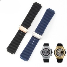 Pulseiras de relógio de silicone pulseira impermeável 19*26mm para Hublot Big Bang comprar usado  Enviando para Brazil