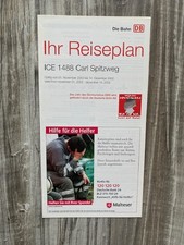 Zugbegleiter reiseplan ice gebraucht kaufen Zugbegleiter reiseplan ice gebraucht kaufen  Cremlingen