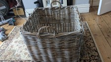 Wicker basket huge for sale  PETERSFIELD