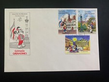 FDC Grenada Grenadines  - 07/07/1989 - Walt Disney - Mickey - Minie comprar usado  Enviando para Brazil