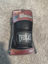 Luvas de boxe Everlast MMA Pro Style Muay Thai pretas #7012 bolsa poupança nível 2 comprar usado  Enviando para Brazil