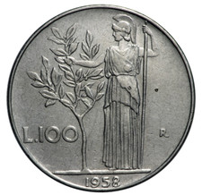 Italia 100 lire usato  Guidonia Montecelio