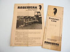 Rabewerk specht drehpflug gebraucht kaufen  Merseburg
