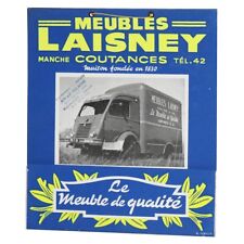 Ancien carton publicitaire d'occasion  Cerisy-la-Salle