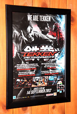 Tekken Tag Tournament 2 Xbox 360 PS3 raro pôster pequeno página de anúncio emoldurada. comprar usado  Enviando para Brazil