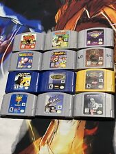 (12) Lote Juegos Nintendo 64 N64 Auténticos Y Probados ¡Grandes Títulos! segunda mano  Embacar hacia Argentina