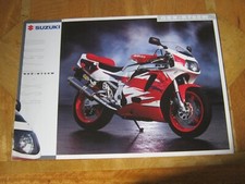 Suzuki gsxr750w brochure for sale  PULBOROUGH