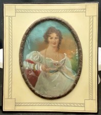 Miniature painting lady for sale  Miami