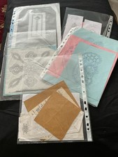 Lacemaking patterns prickings for sale  DONCASTER