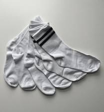 100 cotton white socks for sale  MANCHESTER