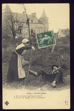 Cpa cachet ste d'occasion  Saint-Père-en-Retz