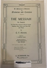 G.f. handel messiah for sale  Augusta