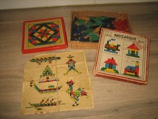 Ancien jeu mosaïque d'occasion  Neuville-aux-Bois