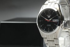 [ESTADO PERFEITO] Seiko 5 7S26-03B0 mostrador preto 21 joias relógio automático masculino do Japão, usado comprar usado  Enviando para Brazil
