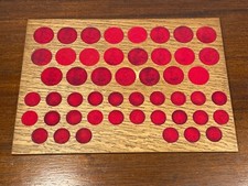 Plateau numismatique bois d'occasion  Pont-sur-Yonne