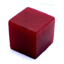 Certificado Natural 297CT Rubí Rojo Cubo Forma Africano Rough Suelto Raro Gema segunda mano  Embacar hacia Argentina