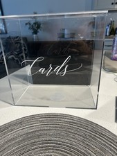 Acrylic wedding card for sale  Myrtle Beach