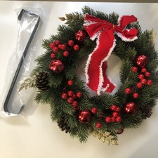 Christmas wreath 30cm for sale  LUDLOW
