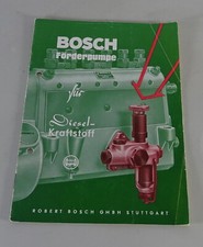 Handbuch bosch förderpumpe gebraucht kaufen  Jever