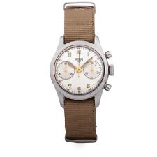 Heuer steel wristwatch d'occasion  Paris VII