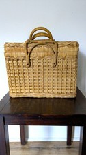 Natural vintage wicker for sale  Delmar