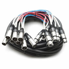 Seismic Audio 8 Canais Cabo Xlr Cobra - 25 Metros Extensão Pro Palco/Gravação comprar usado  Enviando para Brazil