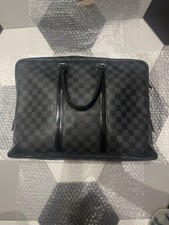 Używany, Louis Vuitton porte documents Voyage Damier na sprzedaż  PL