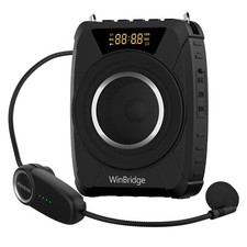 Amplificador de voz Bluetooth 20W microfone sem fio para professores, água portátil..., usado comprar usado  Enviando para Brazil