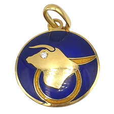 Ciondolo zodiaco toro usato  Terni